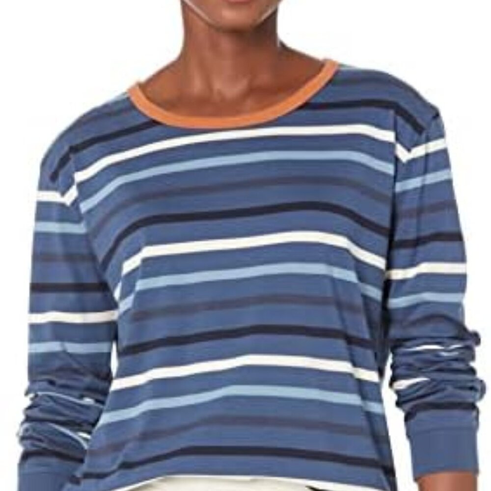 Pendleton Women's Multicolor Deschutes Cotton Ringer T-Shirt Size XL